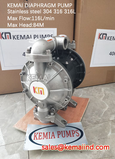 1 Inch Diaphragm Pump Stainless Steel 304 316 316L